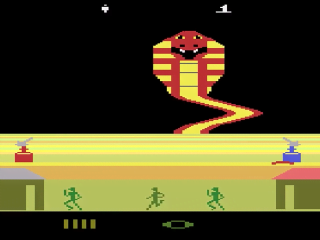 G.I. Joe Cobra Strike title screen for Atari 2600